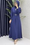 Afra Elbise Tesettür Giyim  Lacivert