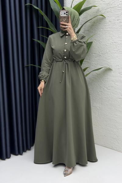 Ayben Elbise Tesettür Giyim  Haki