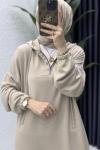 Dilay Takım Tesettür Giyim  Taş Rengi