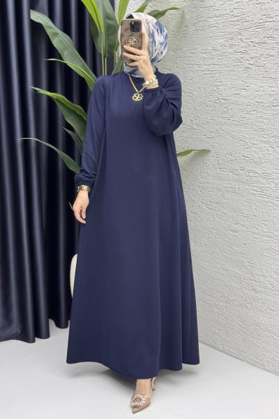 Esme Elbise Tesettür Giyim  Lacivert