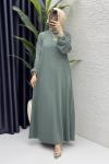 Esme Elbise Tesettür Giyim  Çağla Yeşili