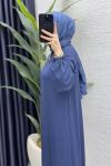 İdil Elbise Tesettür Giyim  İndigo