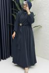 Jülide Elbise Tesettür Giyim  Lacivert