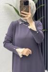 Matmazel Elbise Tesettür Giyim  Füme