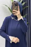 Matmazel Elbise Tesettür Giyim  Lacivert