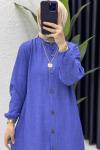 Mehtap Takım Tesettür Giyim İndigo