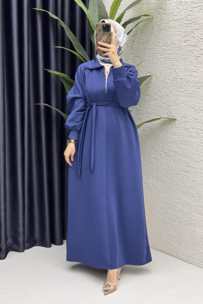 Nare Elbise Tesettür Giyim  Lacivert