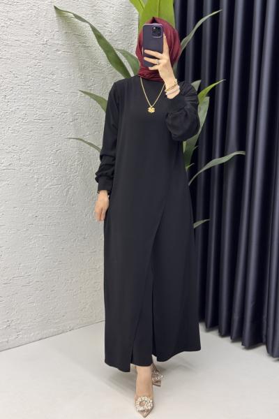 Neslişah Pantolon Takım  Siyah