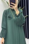 Nurşah Elbise Tesettür Giyim Zümrüt