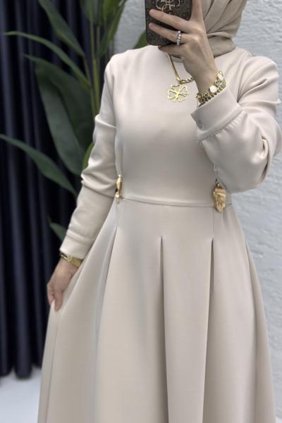 Piraye Tesettür Giyim  Taş Rengi