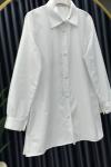 Poplin Gömlek Beyaz