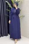 Seher Elbise Tesettür Giyim  Lacivert