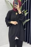 Sema Takım Tesettür Giyim  Siyah
