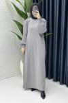 Simge Elbise Gri