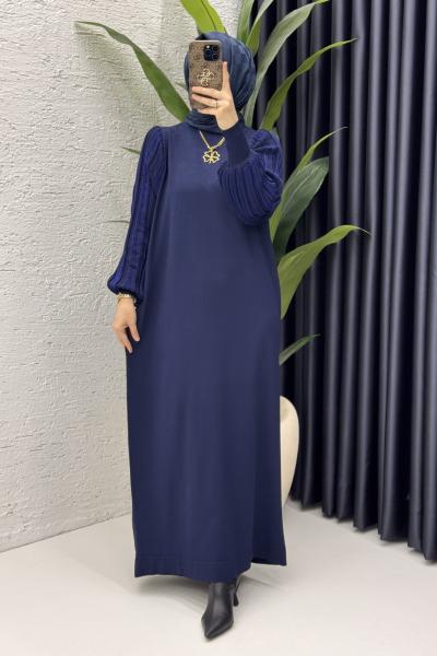 Simge Elbise Tesettür Giyim  Lacivert
