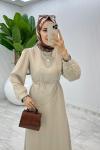 Taş Premium Paris Elbise Tesettür Giyim