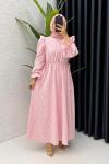 Ahenk elbise  Pembe