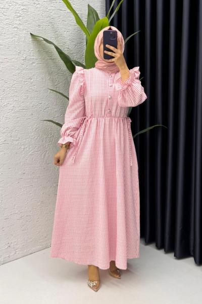 Ahenk elbise  Pembe