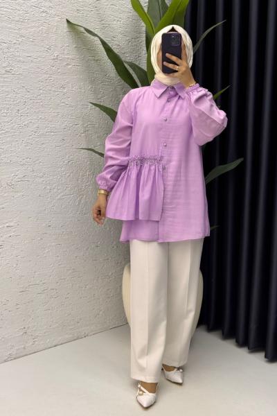 Mihra gömlek Lila